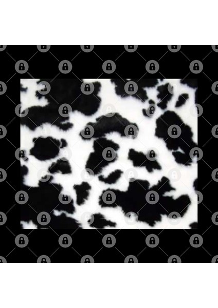 Cow Hide Spotted Fur Farm Animal Pattern Black White Kupa Bardak
