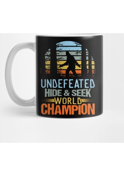 Hide And Seek World Champion Bigfoot Retro Vintage Gift Kupa Bardak