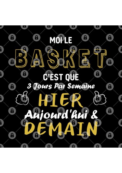Le Basket C'Est Que 3 Jours Par Semaine Kupa Bardak
