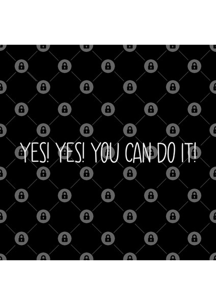 Yes! Yes! You Can Do It! Kupa Bardak