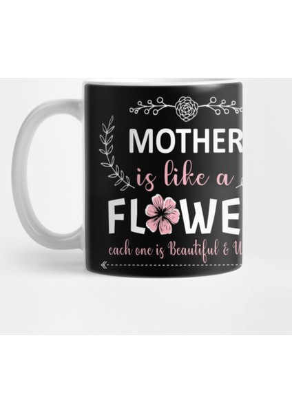 Mother İs A Verb - Not A Noun Tee Mother'S Day Gifts T Kupa Bardak