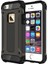 Apple iPhone 5s Kapak Çift Katmanlı Zırh Tank Kılıf Siyah 1