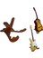 Ahşap Stand Ayak Pedalı + Klasik Gitar Tel 2
