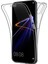 Huawei P20 Lite 360 Derece Kılıf Kristal Silikon Soft Ön Arka Şeffaf 1