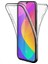 Samsung Galaxy A20 360 Derece Kılıf Kristal Silikon Soft Ön Arka Şeffaf 1