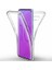 Samsung Galaxy S10 360 Derece Kılıf Kristal Silikon Soft Ön Arka Şeffaf 1