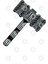 Mjolnir Thors Hammer Vikings Odin Lightning Kupa Bardak 3