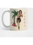Jerry Style Traditional Aloha Hula Pinup Girl In Hawaii Kupa Bardak 1