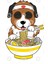 Saint Bernard Ramen Lover Kupa Bardak 3