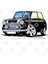 Rover Mini Cooper Black Kupa Bardak 3