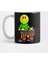 Funny Smiley Face Playing Bongo Drums Kupa Bardak 1