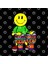 Funny Smiley Face Playing Bongo Drums Kupa Bardak 3