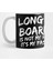 Longboarding İt'S Not My Hobby İt'S My Passion Pastime Skateboard Longboard Surfboard Plywood R Kupa Bardak 1