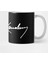 Angela Lansbury'S Signature White On Black Kupa Bardak 2
