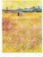 Vincent Van Gogh - Wheat Field With View Of Arles Kupa Bardak 3