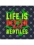 Life Is Better With Reptiles Gecko Leguan Gift Idea Present Kupa Bardak 3