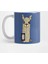 Cute Llama Talking On Cell Phone Kupa Bardak 1