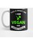 Vegan Knowledge Go Veggie Go Green Gift Kupa Bardak 1