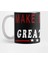 Mullet Time Make 80S Great Again Funny Redneck Gift Usa Flag Kupa Bardak 1