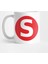 Letter S Big Red Dot Letters & Numbers Kupa Bardak 1