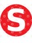 Letter S Big Red Dot Letters & Numbers Kupa Bardak 3