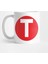 Letter T Big Red Dot Letters & Numbers Kupa Bardak 1