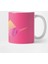 Neon Pink Origami Mouse Kupa Bardak 2
