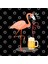Flamingo Drinking Beer Summer Kupa Bardak 3