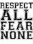 Respect All Fear None Kupa Bardak 3