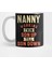 Nanny Working - Mother Grandma Gift Kupa Bardak 1