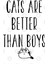 Cats Are Better Than Boys Kupa Bardak 3