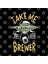 Take Me To The Brewer Funny Ufo Alien Beer Abduction Kupa Bardak 3