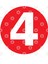 The Number 4 Big Red Dot Hoodiez Kupa Bardak 3