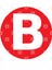 The Letter B Big Red Dot Hoodiez Kupa Bardak 3