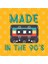 Made İn The 90'S Retro Classic Vintage Cute Funny Sarcastic Happy Fun Introvert Awkward Geek Hi Kupa Bardak 3
