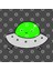 Cute Smiling Ufo Kupa Bardak 3