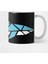 Origami Great Shark White Awesome Design Gifts For Everyone Made İn Us Kupa Bardak 2