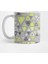 Summer Yellow Triangles On Grey Kupa Bardak 1
