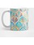 Vintage Twenties Art Deco Pastel Pattern Kupa Bardak 1
