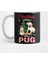 Christmas İs Better With A Pug Kupa Bardak 1