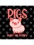 Adorable Pigs Make Me Happy Cute Piglet Pig Girl Kupa Bardak 3