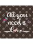 All You Need İs Love Kupa Bardak 3