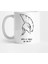 Spartan'S Helmet Black Print Kupa Bardak 1