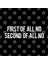 First Of All No Second Of All No Kupa Bardak 3