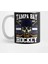 Tampa Bay Hockey With Bearded Skull, Puck And Helmet Kupa Bardak 1