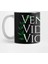Veni Vidi Vici - I Came, I Saw, I Conquered - Roman History Julius Caesar Quote Kupa Bardak 1