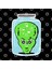 Halloween Retro Alien Head İn A Jar Kupa Bardak 3