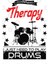 Drumming - Better Than Therapy Gift For Drummers Kupa Bardak 3