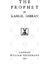 The Prophet Kahil Gibran Title Page Kupa Bardak 3
