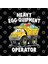 Heavy Egg-Quipment (Equipment) Operator Easter Egg Kupa Bardak 3